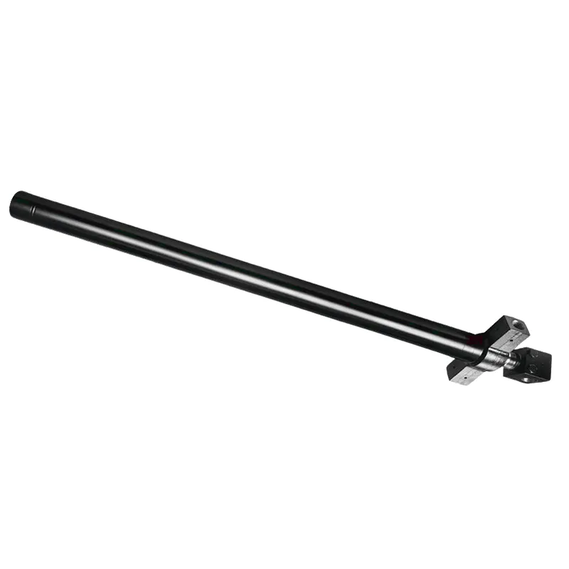 Cylinder for opening rack support